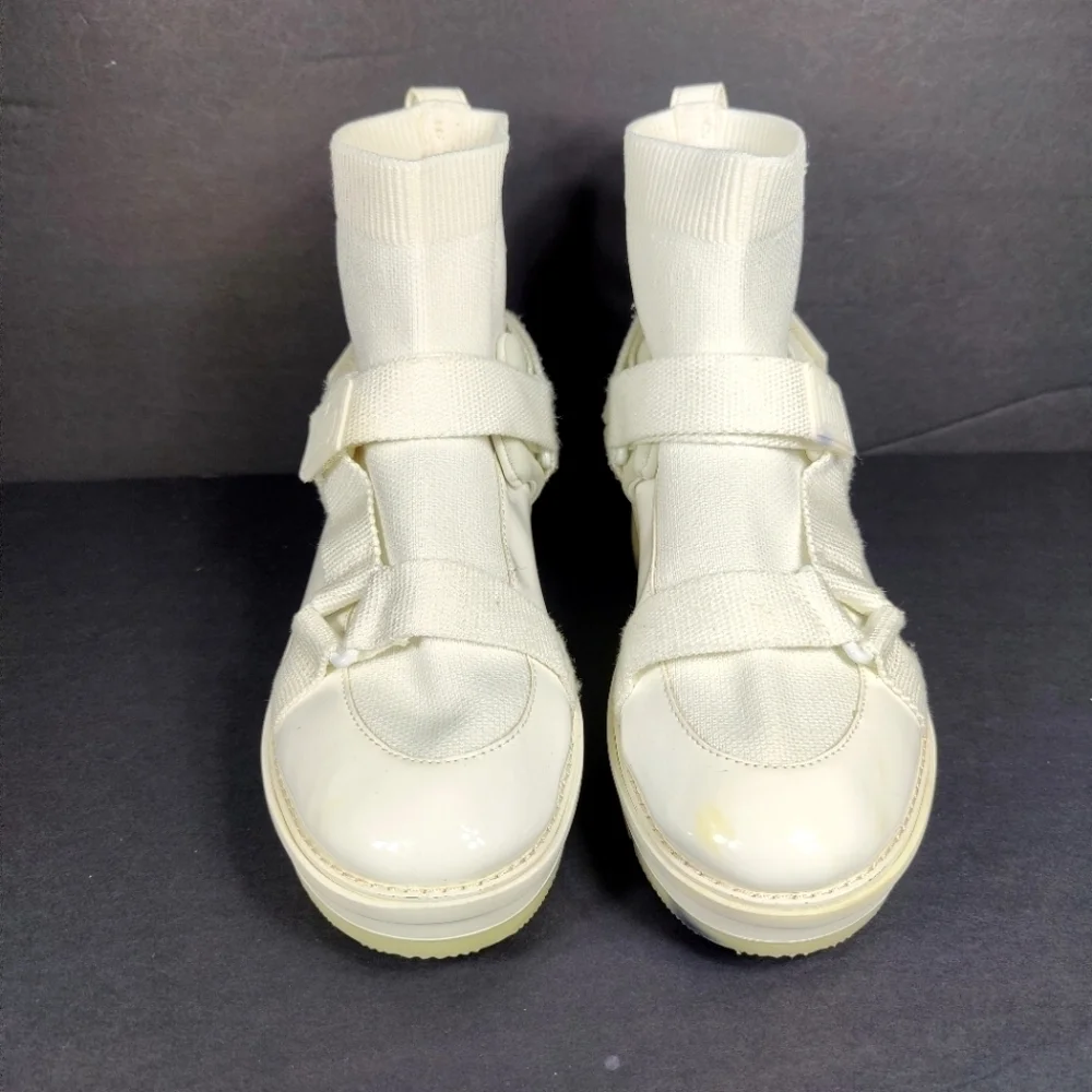 Fitflop Womens Spacer Z-Strap Sneaker Boots Urban White Women's Shoe Size 6